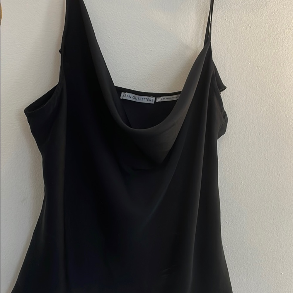 Urban Outfitters asymmetrical silk cami